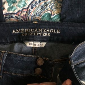 American Eagle Outfitters Jeans - 🦋AE Dark Wash Artist Crop Jeans🦋 American Eagle Outfitters Jeans - 🦋AE Dark Wash Artist Crop Jeans🦋